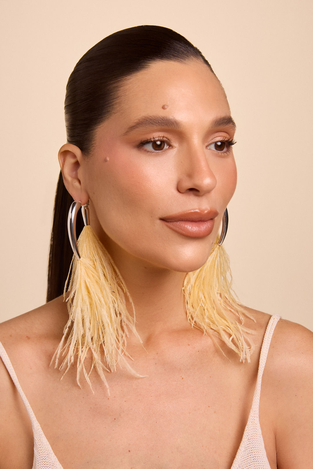 Levium Earring Feather