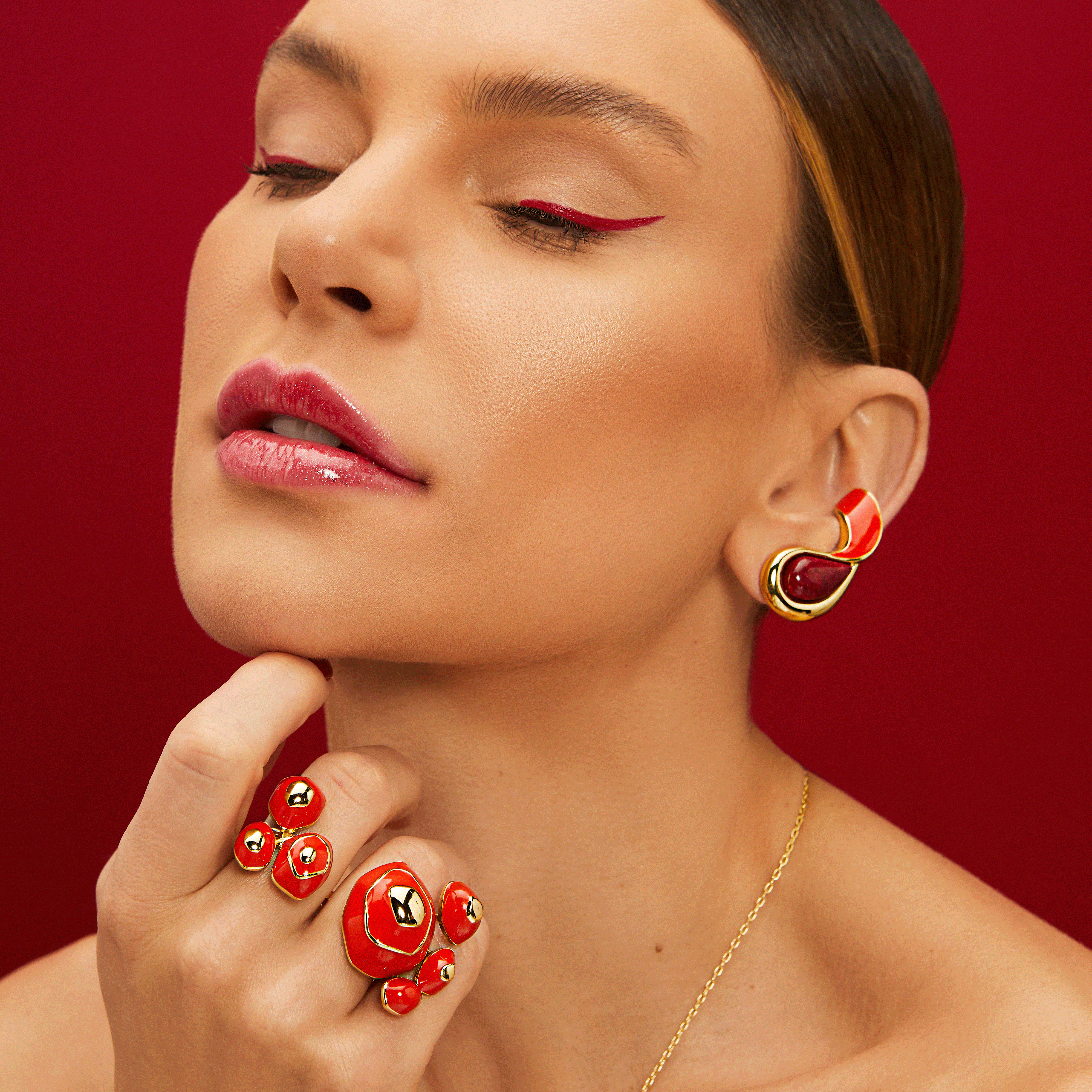 Magma Earring