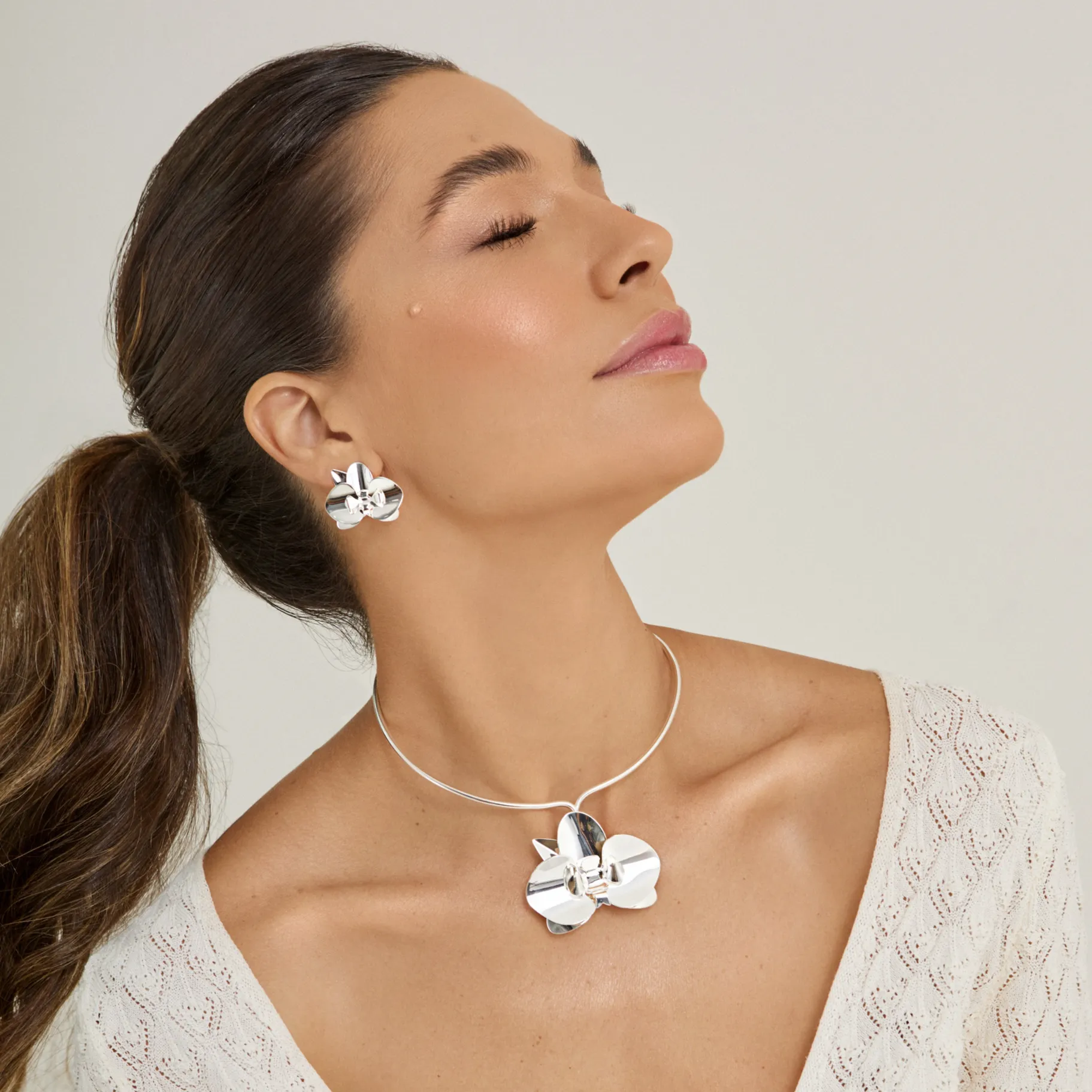 Orquídea Choker